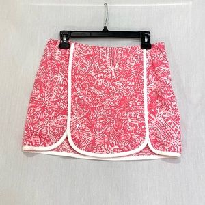 NWT Hot Pink Lilly Pulitzer "Cala" Skort